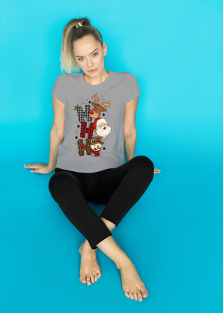 Tricouri dama - Tricou unisex 100% bumbac Colectia Christmas, sarbatori de Craciun