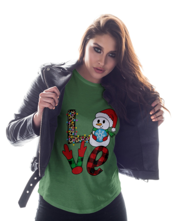 Tricouri dama - Tricou unisex 100% bumbac Colectia Christmas, sarbatori de Craciun