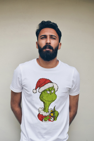 Tricouri barbati - Tricou unisex 100% bumbac Colectia Christmas, sarbatori de Craciun