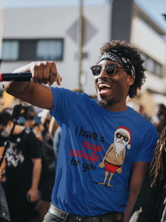 Tricouri barbati - Tricou unisex 100% bumbac Colectia Christmas, sarbatori de Craciun