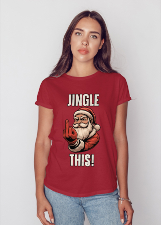 Tricouri dama - Tricou unisex 100% bumbac Colectia Christmas, sarbatori de Craciun