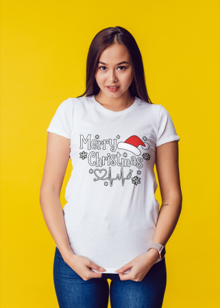 Tricouri dama - Tricou unisex 100% bumbac Colectia Christmas, sarbatori de Craciun
