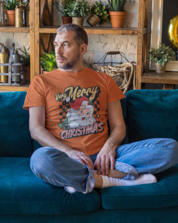 Tricouri barbati - Tricou unisex 100% bumbac Colectia Christmas, sarbatori de Craciun