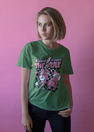 Tricouri dama - Tricou unisex 100% bumbac Colectia Christmas, sarbatori de Craciun