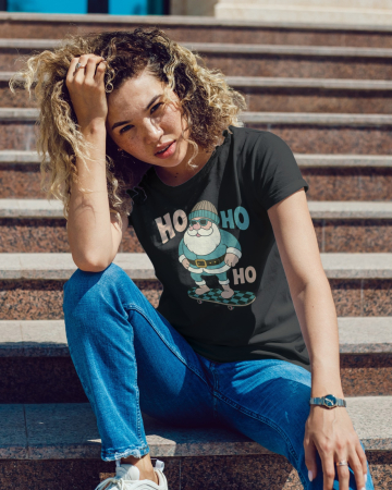 Tricouri dama - Tricou unisex 100% bumbac Colectia Christmas, sarbatori de Craciun