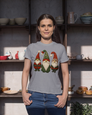 Tricouri dama - Tricou unisex 100% bumbac Colectia Christmas, sarbatori de Craciun