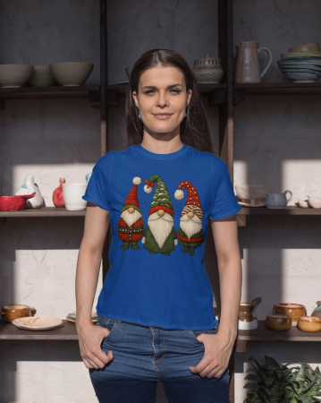 Tricouri dama - Tricou unisex 100% bumbac Colectia Christmas, sarbatori de Craciun