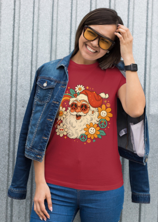 Tricouri barbati - Tricou unisex 100% bumbac Colectia Christmas, sarbatori de Craciun