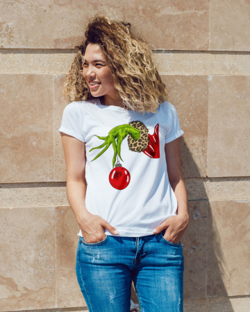 Tricouri dama - Tricou unisex 100% bumbac Colectia Christmas, sarbatori de Craciun