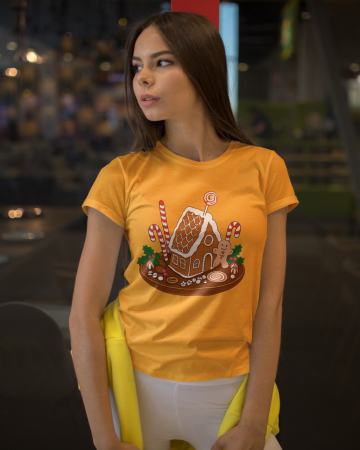 Tricouri dama - Tricou unisex 100% bumbac Colectia Christmas, sarbatori de Craciun