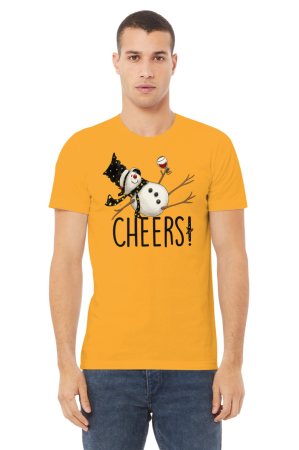 Tricouri barbati - Tricou unisex 100% bumbac Colectia Christmas, sarbatori de Craciun