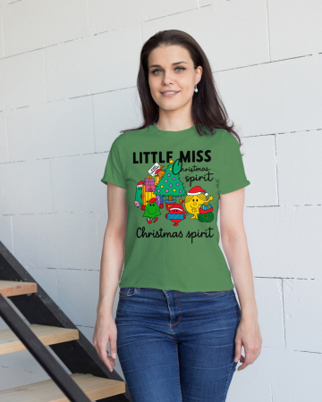 Tricouri dama - Tricou unisex 100% bumbac Colectia Christmas, sarbatori de Craciun
