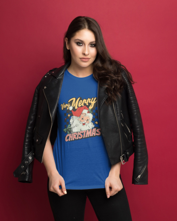 Tricouri dama - Tricou unisex 100% bumbac Colectia Christmas, sarbatori de Craciun