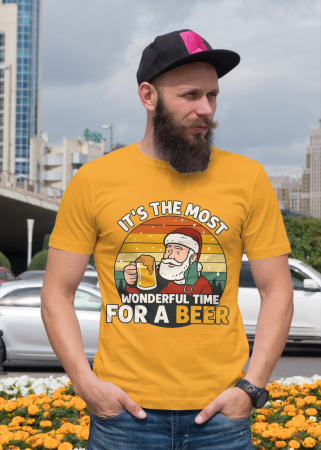 Tricouri barbati - Tricou unisex 100% bumbac Colectia Christmas, sarbatori de Craciun