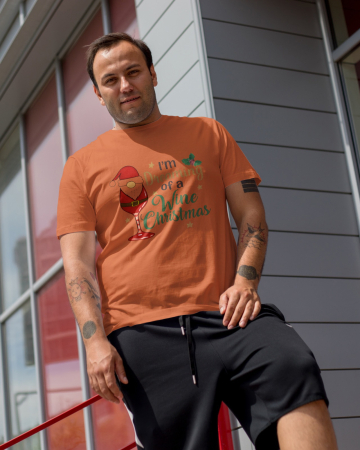 Tricouri barbati - Tricou unisex 100% bumbac Colectia Christmas, sarbatori de Craciun