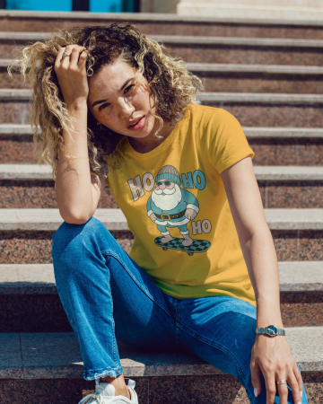 Tricouri dama - Tricou unisex 100% bumbac Colectia Christmas, sarbatori de Craciun