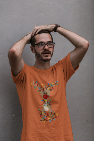 Tricouri barbati - Tricou unisex 100% bumbac Colectia Christmas, sarbatori de Craciun