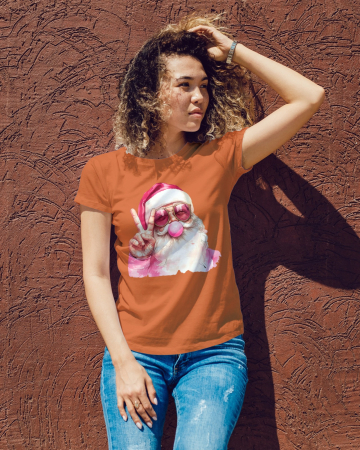 Tricouri dama - Tricou unisex 100% bumbac Colectia Christmas, sarbatori de Craciun