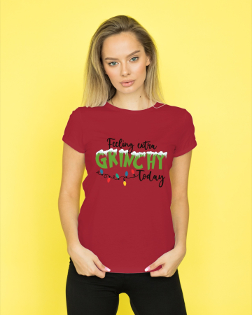 Tricouri dama - Tricou unisex 100% bumbac Colectia Christmas, sarbatori de Craciun