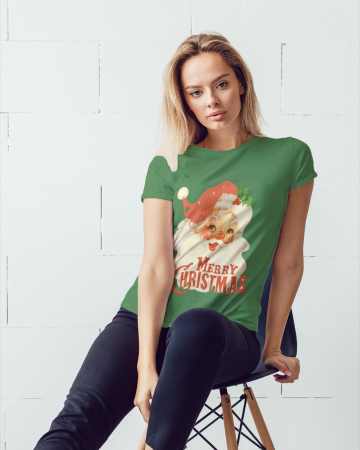 Tricou unisex 100% bumbac Colectia Christmas, sarbatori de Craciun [3]