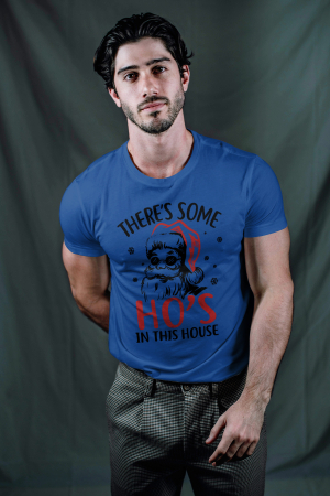 Tricouri barbati - Tricou unisex 100% bumbac Colectia Christmas, sarbatori de Craciun