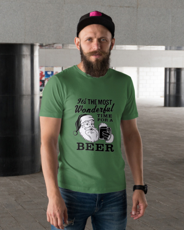 Tricouri barbati - Tricou unisex 100% bumbac Colectia Christmas, sarbatori de Craciun