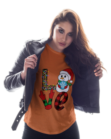 Tricouri dama - Tricou unisex 100% bumbac Colectia Christmas, sarbatori de Craciun