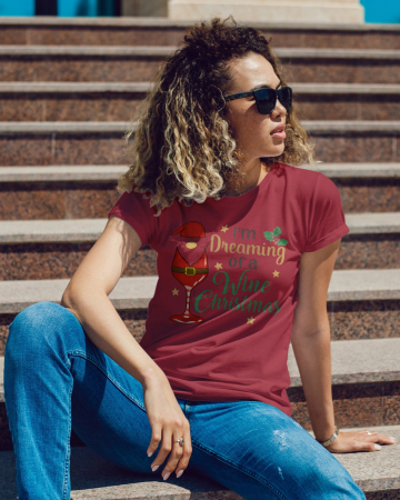 Tricouri dama - Tricou unisex 100% bumbac Colectia Christmas, sarbatori de Craciun