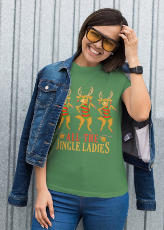 Tricouri dama - Tricou unisex 100% bumbac Colectia Christmas, sarbatori de Craciun