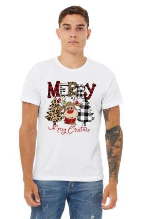 Tricouri barbati - Tricou unisex 100% bumbac Colectia Christmas, sarbatori de Craciun