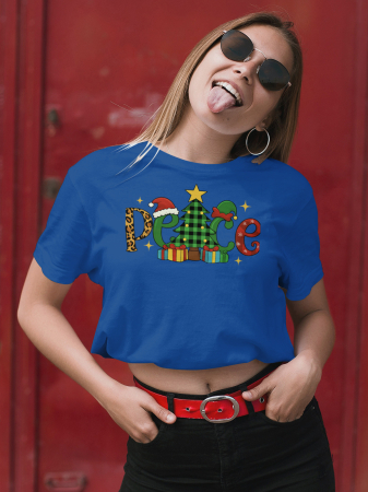 Tricouri dama - Tricou unisex 100% bumbac Colectia Christmas, sarbatori de Craciun