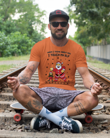 Tricouri barbati - Tricou unisex 100% bumbac Colectia Christmas, sarbatori de Craciun