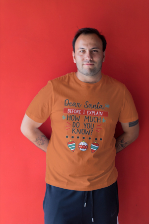 Tricouri barbati - Tricou unisex 100% bumbac Colectia Christmas, sarbatori de Craciun