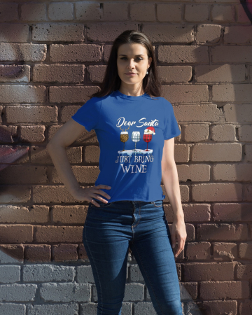 Tricouri dama - Tricou unisex 100% bumbac Colectia Christmas, sarbatori de Craciun