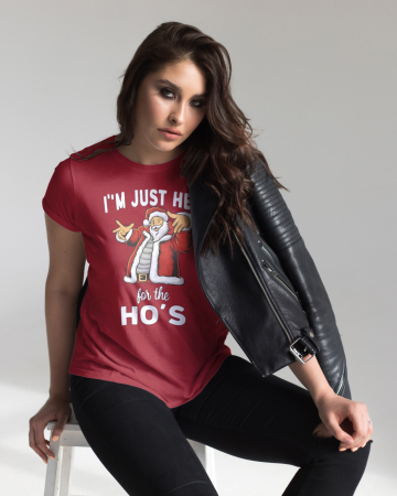 Tricouri dama - Tricou unisex 100% bumbac Colectia Christmas, sarbatori de Craciun