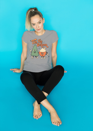 Tricouri dama - Tricou unisex 100% bumbac Colectia Christmas, sarbatori de Craciun