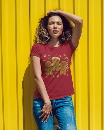 Tricouri dama - Tricou unisex 100% bumbac Colectia Christmas, sarbatori de Craciun