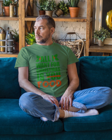 Tricouri barbati - Tricou unisex 100% bumbac Colectia Christmas, sarbatori de Craciun