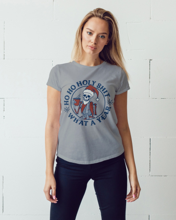 Tricouri dama - Tricou unisex 100% bumbac Colectia Christmas, sarbatori de Craciun