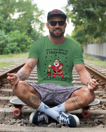 Tricouri barbati - Tricou unisex 100% bumbac Colectia Christmas, sarbatori de Craciun