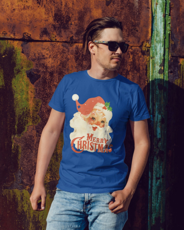 Tricouri barbati - Tricou unisex 100% bumbac Colectia Christmas, sarbatori de Craciun