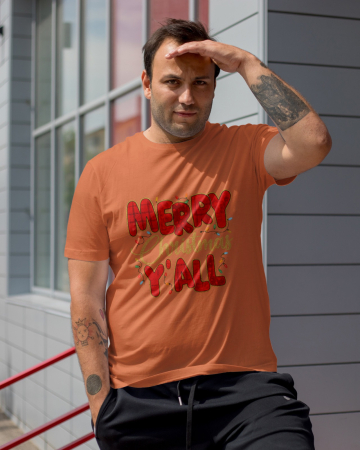 Tricouri barbati - Tricou unisex 100% bumbac Colectia Christmas, sarbatori de Craciun