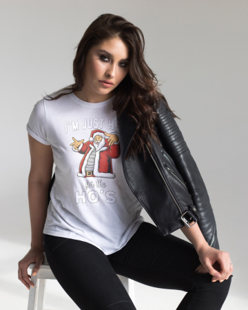 Tricouri dama - Tricou unisex 100% bumbac Colectia Christmas, sarbatori de Craciun