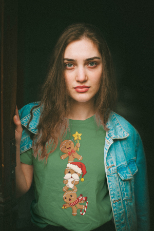 Tricouri dama - Tricou unisex 100% bumbac Colectia Christmas, sarbatori de Craciun