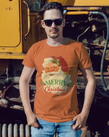 Tricouri barbati - Tricou unisex 100% bumbac Colectia Christmas, sarbatori de Craciun