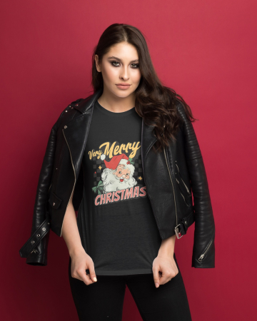 Tricouri dama - Tricou unisex 100% bumbac Colectia Christmas, sarbatori de Craciun