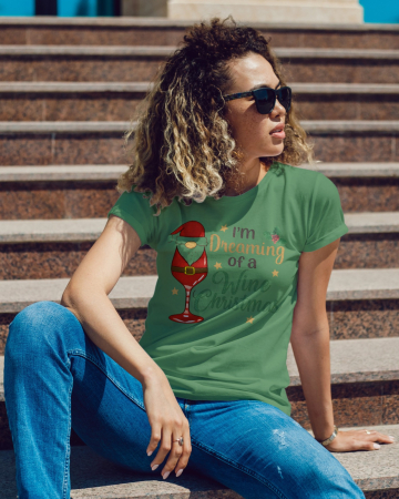 Tricouri dama - Tricou unisex 100% bumbac Colectia Christmas, sarbatori de Craciun