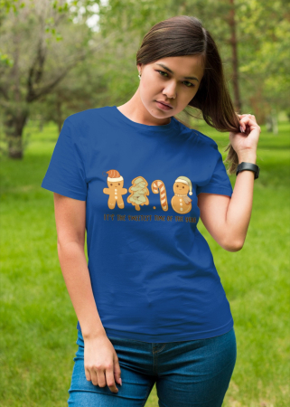 Tricouri dama - Tricou unisex 100% bumbac Colectia Christmas, sarbatori de Craciun