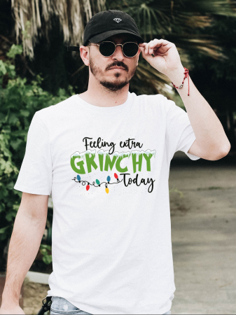 Tricouri barbati - Tricou unisex 100% bumbac Colectia Christmas, sarbatori de Craciun