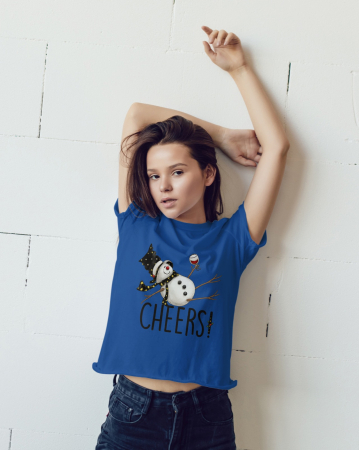 Tricouri dama - Tricou unisex 100% bumbac Colectia Christmas, sarbatori de Craciun